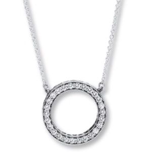 Hearts of Pandora SS Reversible Necklace